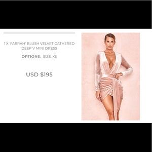 House of CB Farrah dress